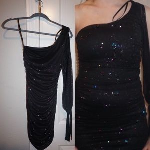 Black sparkly dress